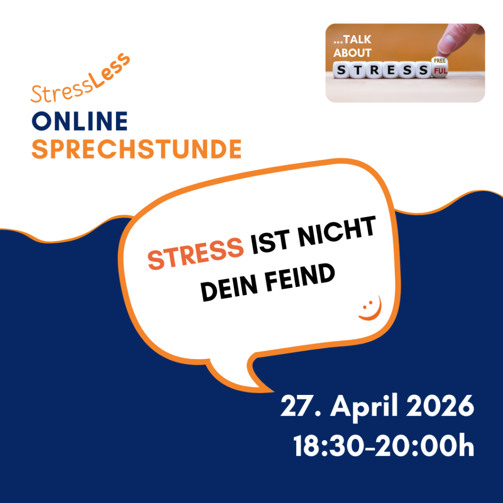 Sprechstunde - Stress ist nicht dein Feind - April26
