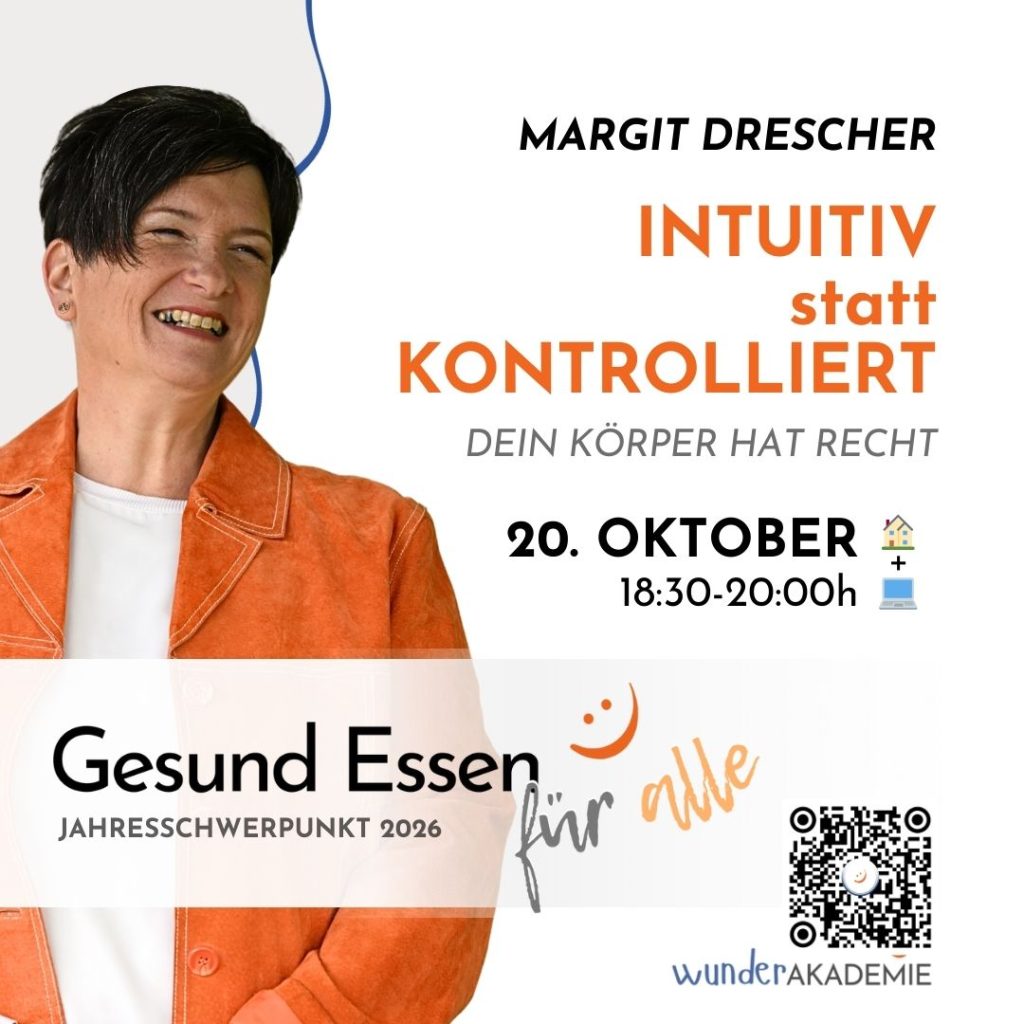 Intutiv statt kontrolliert - Dein Körper hat Recht - Margit Drescher